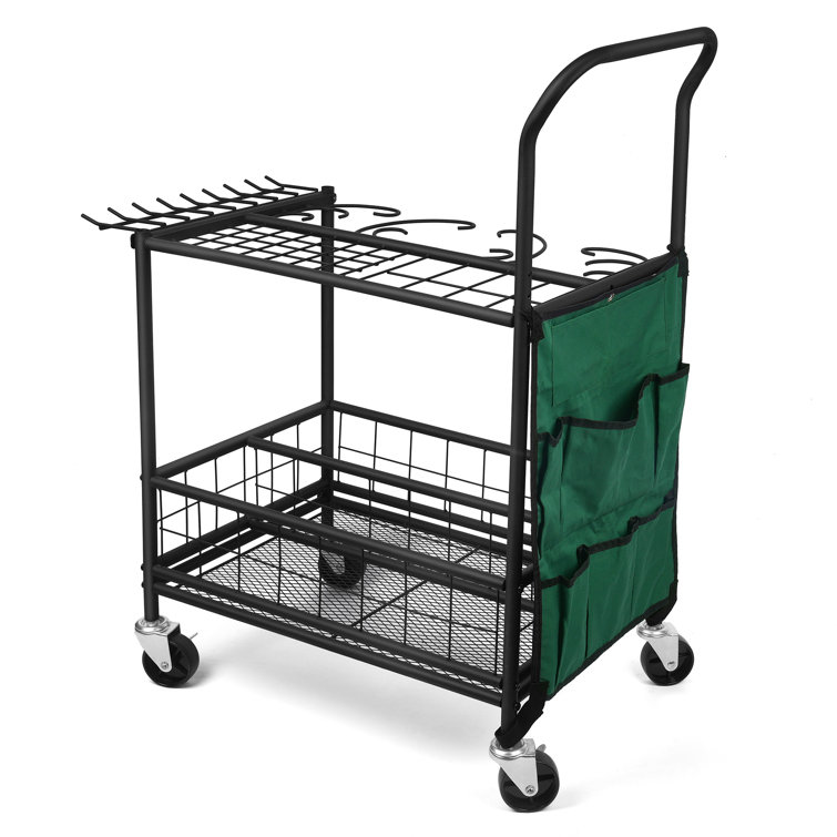 Rolling discount log cart